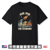 Oh No The Economy Dinosaur Meteor Extinction Shirt