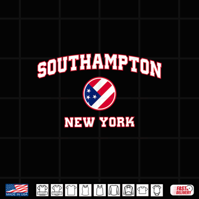 Design Southampton New York NY Shirt
