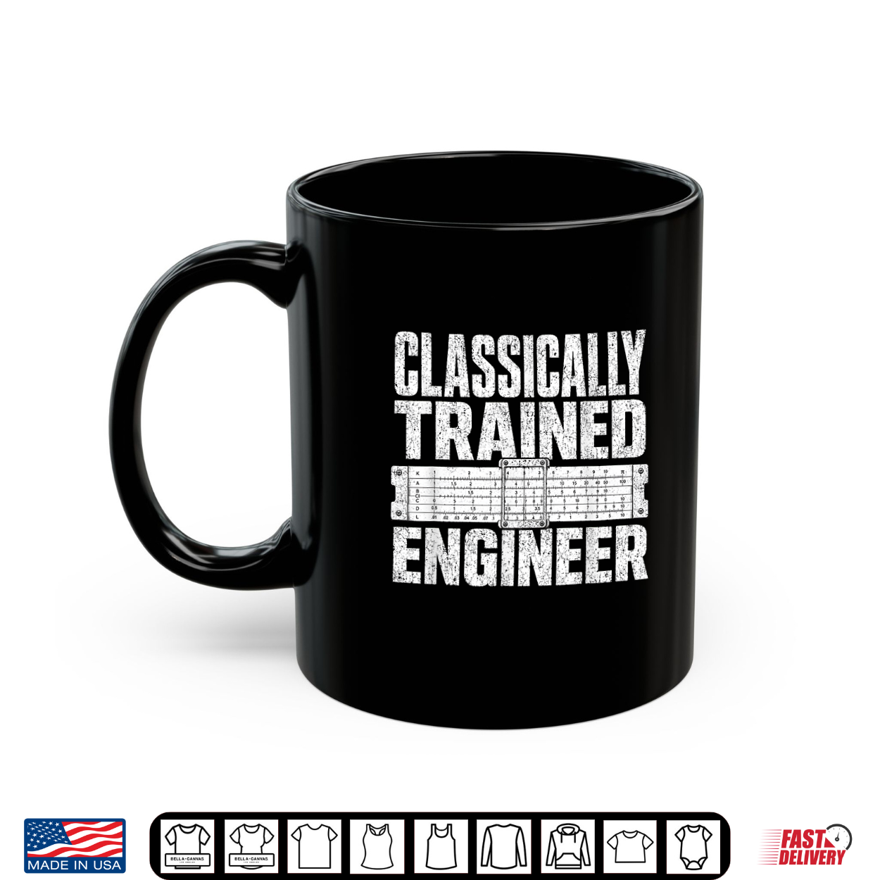 Funny Classically Trained Engineer Slide Rule Men Women Shirt Funny Classically Trained Engineer Slide Rule Men Women Shirt