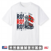 Norway Ro Shirt Norwegian Heritage Viking Ship Flag Boat Shirt