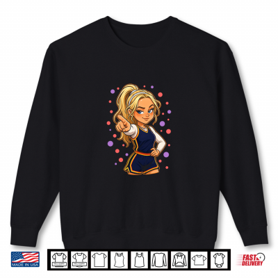 Sweatshirt Sassy Spicy Sophie Pointing Performance Shirt