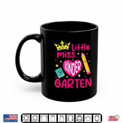 Mug Cute Kindergarten Princess Back to School Kids Shirt