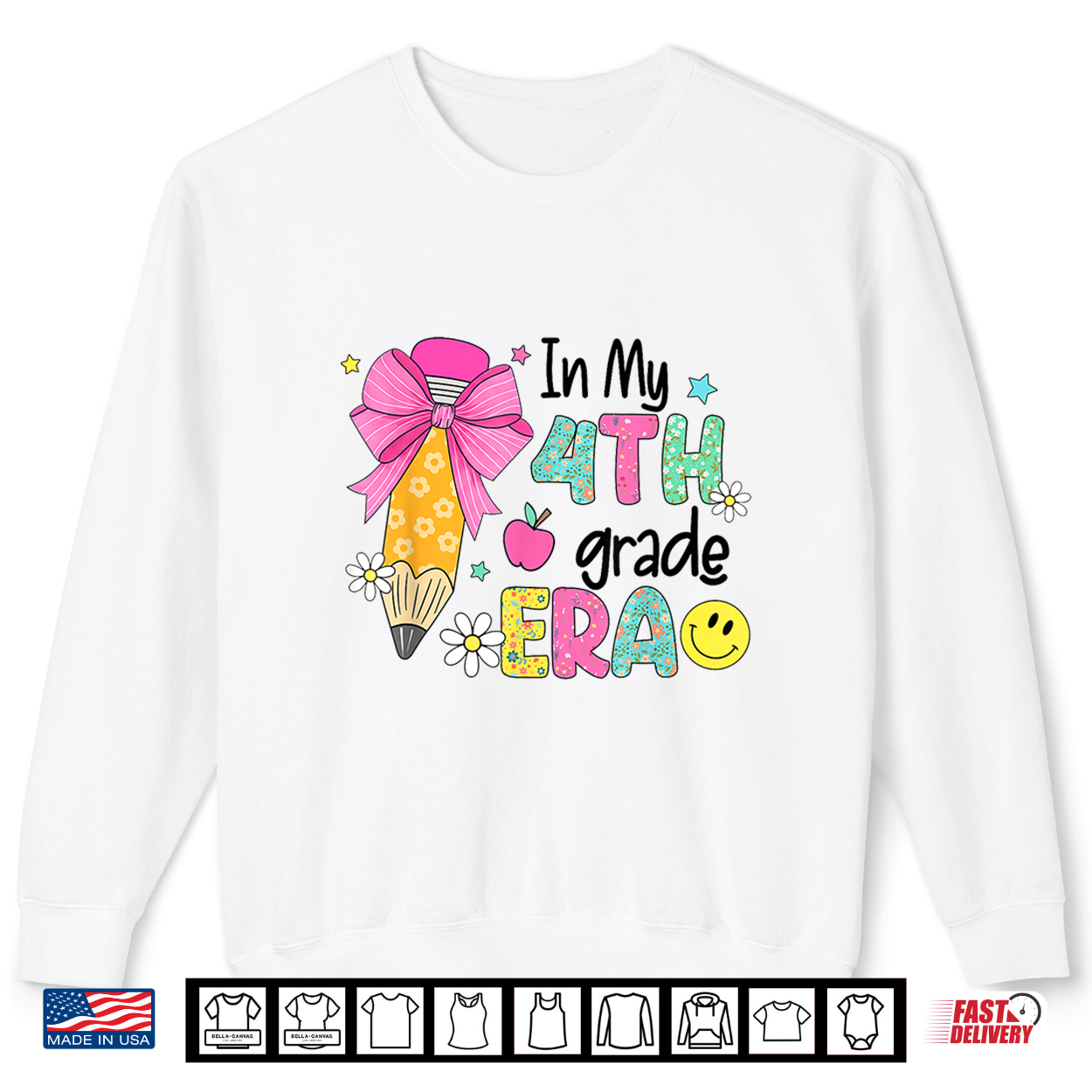 In My Fourth Grade Era Back To School Groovy Teachers Shirt In My Fourth Grade Era Back To School Groovy Teachers Shirt