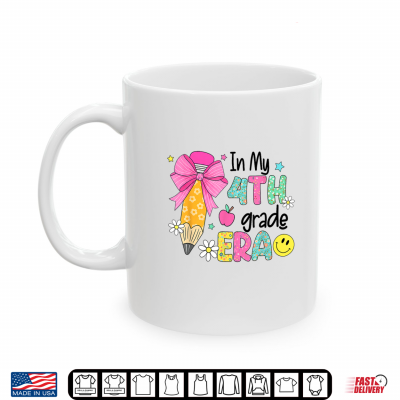 In My Fourth Grade Era Back To School Groovy Teachers Shirt 3 Mug In My Fourth Grade Era Back to School Groovy Teachers Shirt
