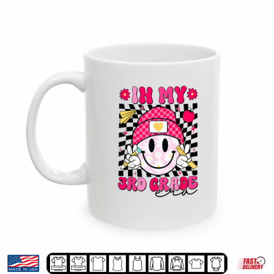 Mug In My Third Grade Era Back to School Groovy Teachers Shirt