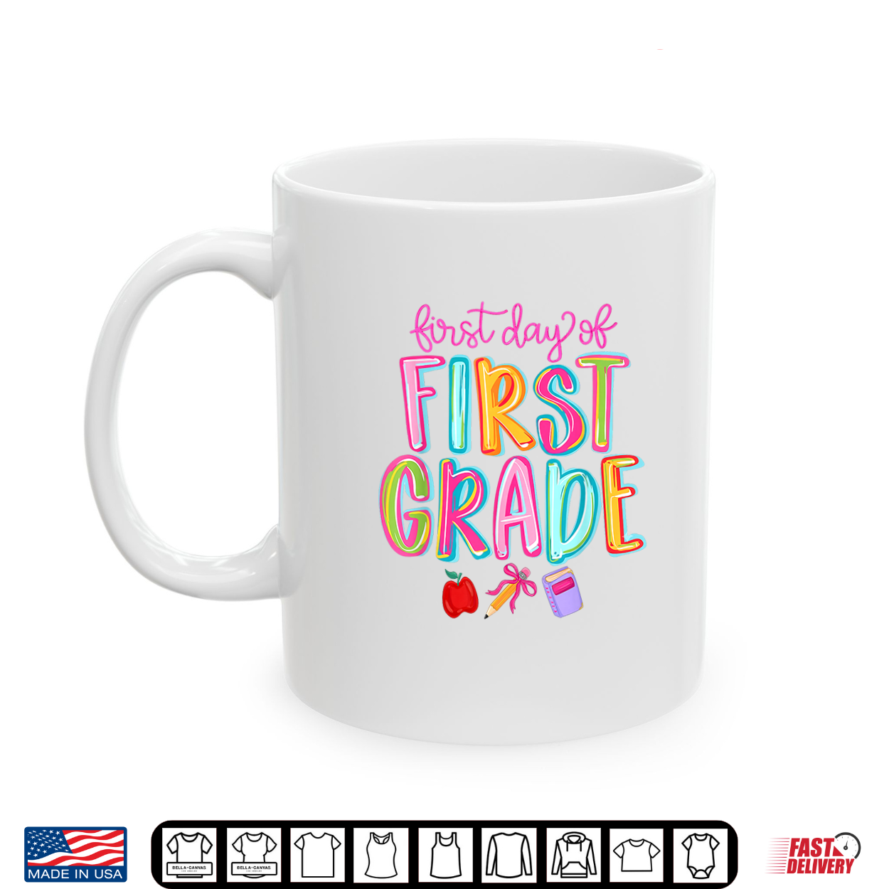 Preppy First Day Of 1St Grade Back To School Kid Shirt Preppy First Day Of 1St Grade Back To School Kid Shirt