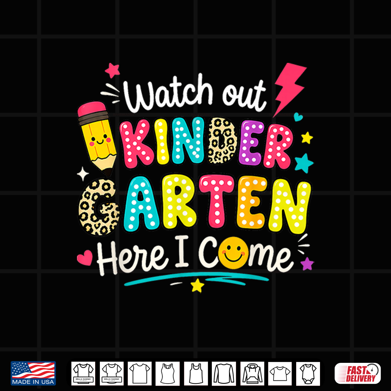 Watch Out Kindergarten Here I Come Kindergarten Kid Shirt Watch Out Kindergarten Here I Come Kindergarten Kid Shirt