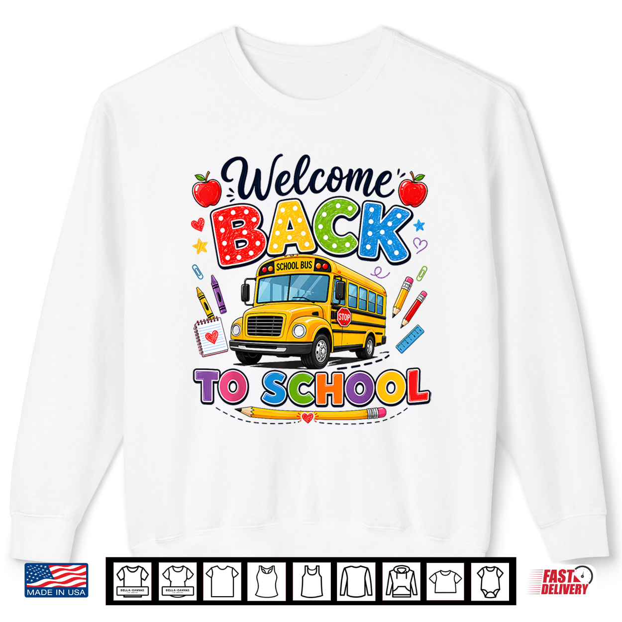 Welcome Back To School Bus Driver Tees First Day Of School Shirt Welcome Back To School Bus Driver Tees First Day Of School Shirt