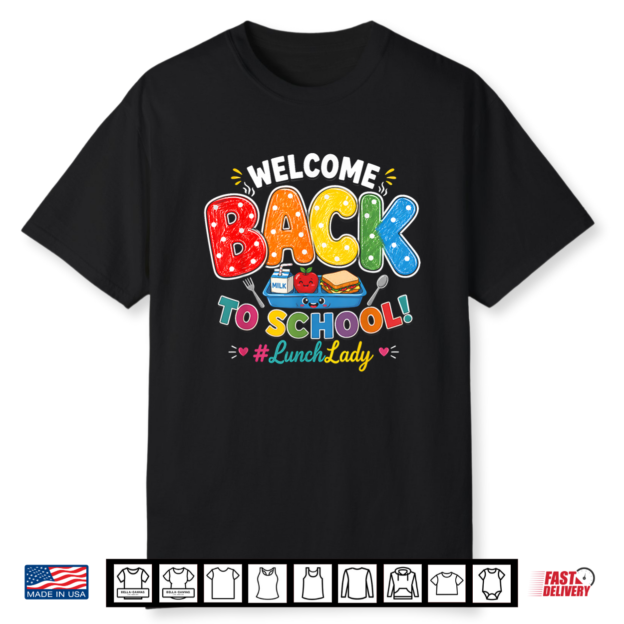 Welcome Back To School Lunch Lady Cafeteria Staff Shirt Welcome Back To School Lunch Lady Cafeteria Staff Shirt