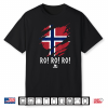 Norway Flag Norwegian Scandinavian Pride Norge Row Country Shirt
