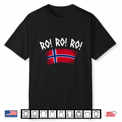Norway Row Norge Row Norwegian Flag Men Women Kids Shirt
