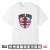 England Shirt With English Flag Men Women Kids England Shirt