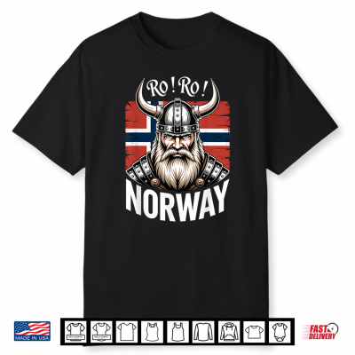 Norwegian Viking Norway Flag Scandinavian Souvenir Shirt