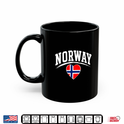 Mug Norway Shirt Norwegian Flag Pride Women Men Kids Shirt
