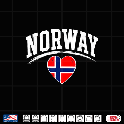 Design Norway Shirt Norwegian Flag Pride Women Men Kids Shirt