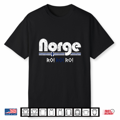 Ro Ro Ro Norway Flag Norge Norwegian Viking Men Women Kid Shirt