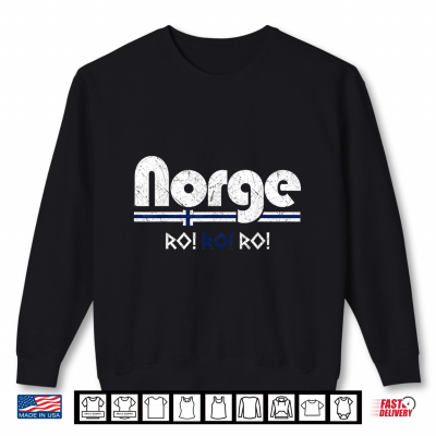 Sweatshirt Ro Ro Ro Norway Flag Norge Norwegian Viking Men Women Kid Shirt