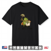 We Thrift At Dawn Funny Frog Thrifting Vintage Shirt
