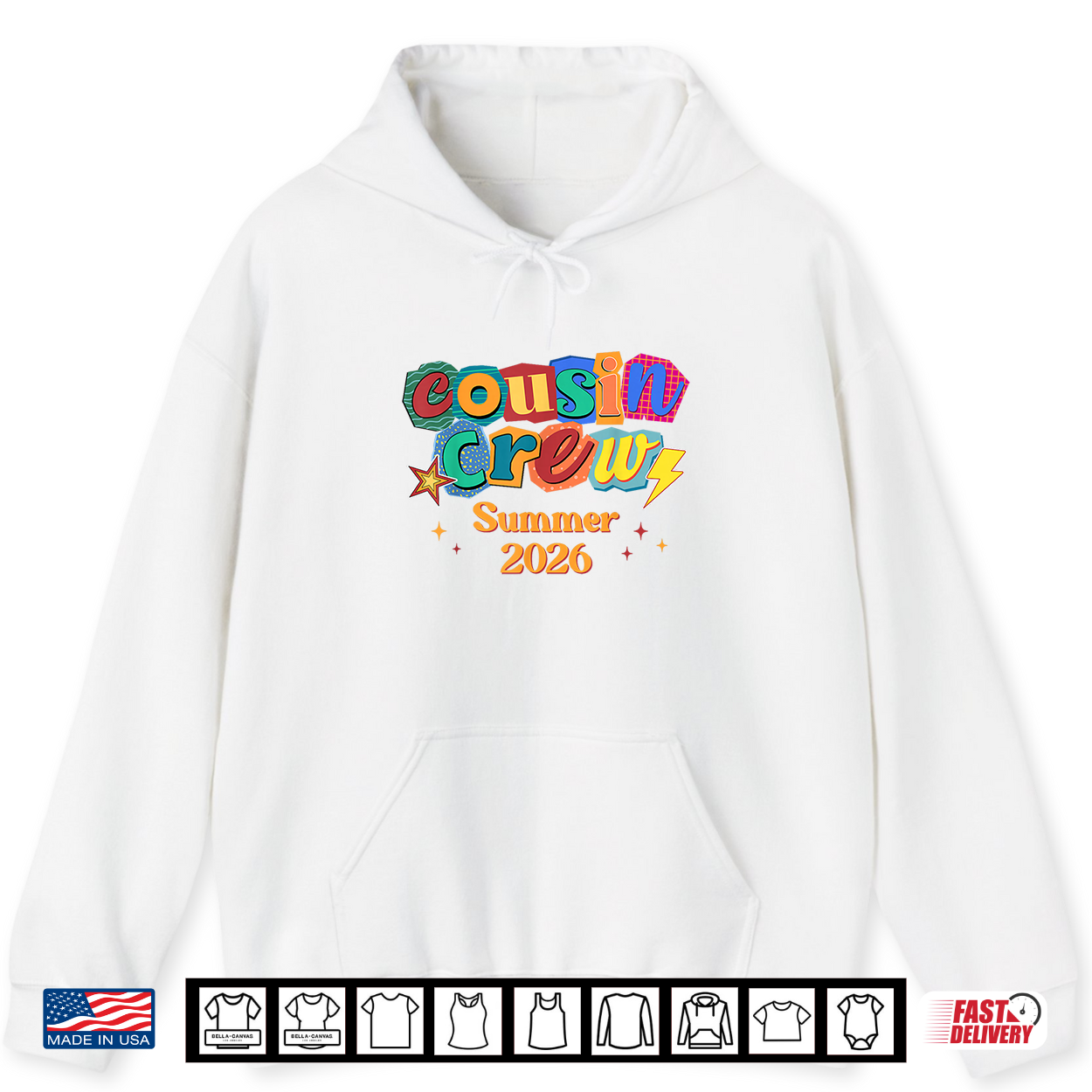 Cousin Crew Retro Summer Vacation Family Trip Matching Kids Shirt Cousin Crew Retro Summer Vacation Family Trip Matching Kids Shirt
