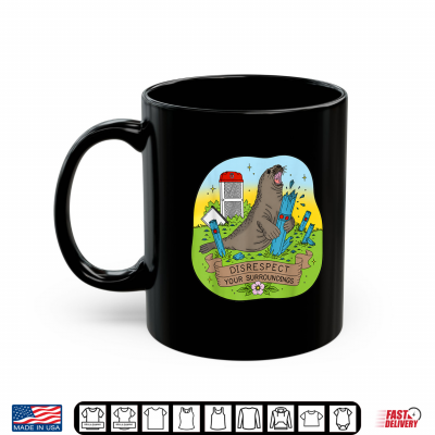 Neil Seal Disrespect Your Surroundings Funny Art Shirt 3 Mug Neil Seal Disrespect Your Surroundings Funny Art Shirt