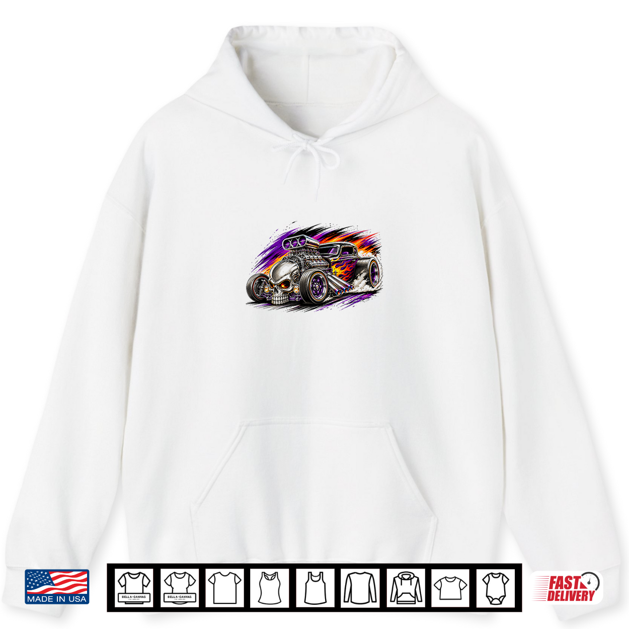 Skull Hot Rod Shirt Skull Hot Rod Shirt