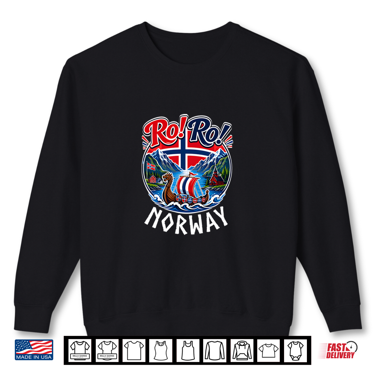 Vintage Norway Shirt And Norwegian Flag And Ro Ro Norge Gift Shirt