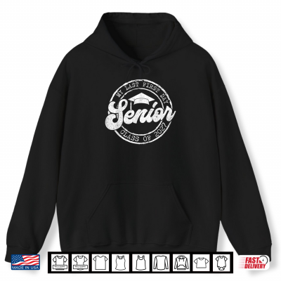 Hoodie My Last First Day Senior 27 Class Of 2027 Back To School Shirt