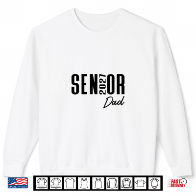 Sweatshirt Senior 2027 Dad Design Class of 27 High School Parent Shirt