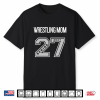 2027 Senior Wrestling Mom Class Of 27 Senior Mom Wrestling Shirt