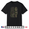 Camo Camouflage Class Of 2027 Usa Us Flag Grunge Distressed Shirt