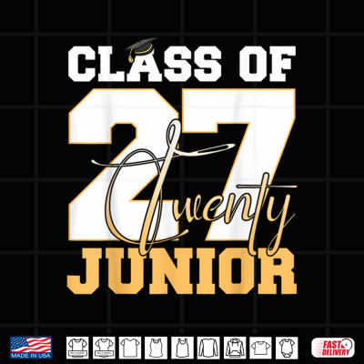 Design Class of 27 Junior Student Graduation School Pride Shirt