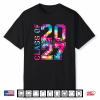 Senior 27 Class Of 2027 Tie Dye High School Graduation Shirt