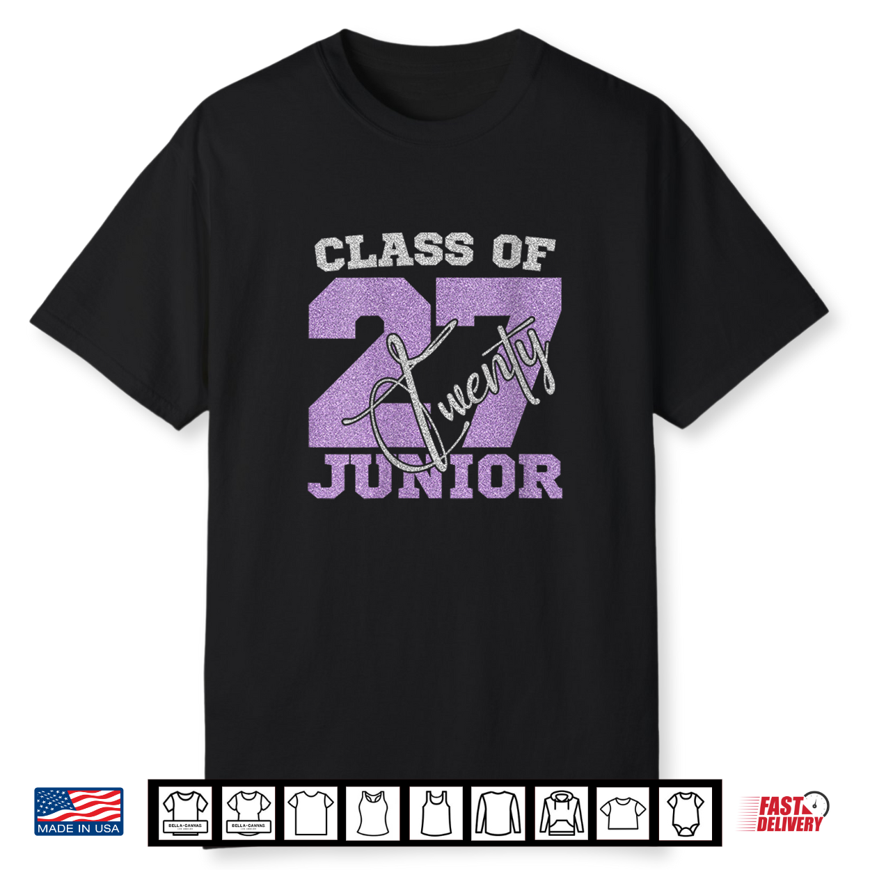 Womens Junior Class Of 27 Back To School High School Juniors 2027 Shirt Womens Junior Class Of 27 Back To School High School Juniors 2027 Shirt