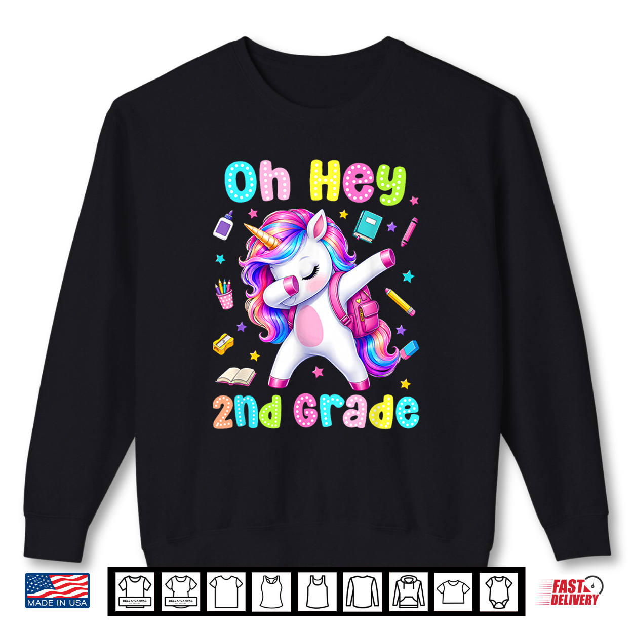 Back To School Oh Hey 2Nd Grade Unicorn Teacher Student Shirt Back To School Oh Hey 2Nd Grade Unicorn Teacher Student Shirt