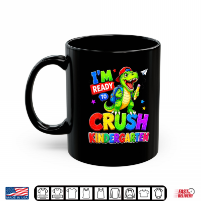 Mug Dinosaur Kindergarten Back to School Toddler Shirt
