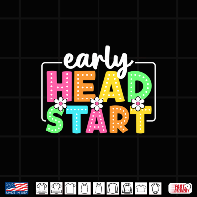 Design Early Head Start Back to School Teacher Student Shirt