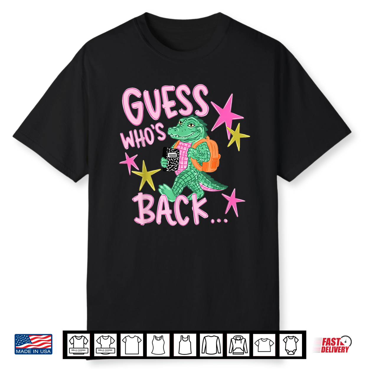 Gator Guess Who’S Back Teacher Funny Back To School Shirt Gator Guess Who’S Back Teacher Funny Back To School Shirt