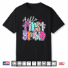 Hello First Grade Team 1St Grade Back To School Teacher Kid Shirt