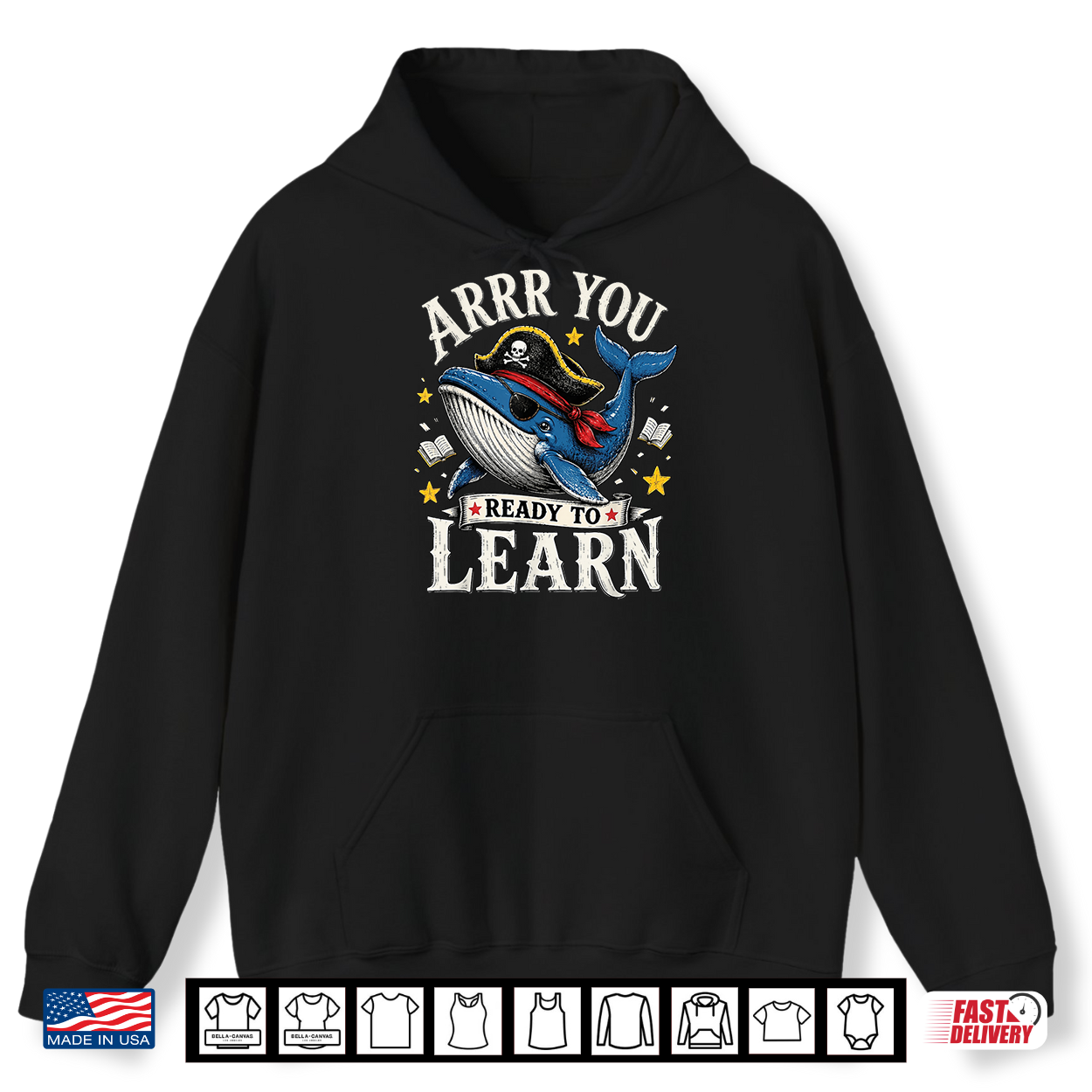 Humor Pirate Teacher Whale Arrr You Ready To Learn Shirt Humor Pirate Teacher Whale Arrr You Ready To Learn Shirt