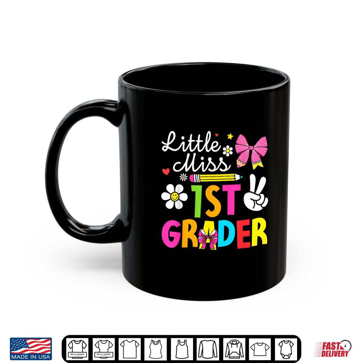 Little Miss First Grade 1St Grader First Day Back To School Shirt Little Miss First Grade 1St Grader First Day Back To School Shirt