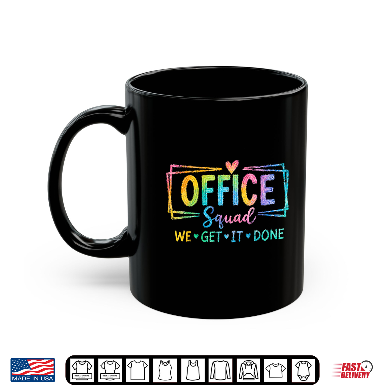 Office Squad We Get It Done For Teacher Back To School Shirt Office Squad We Get It Done For Teacher Back To School Shirt
