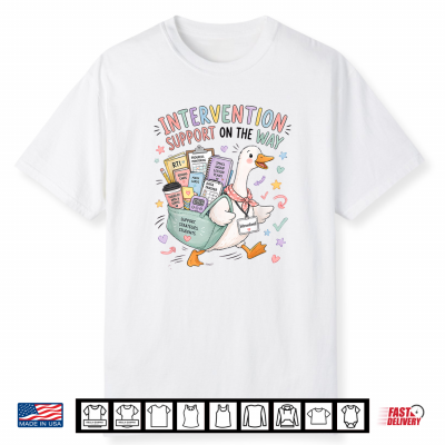 Reading Interventionist Goose Rti Teacher Back To School Shirt