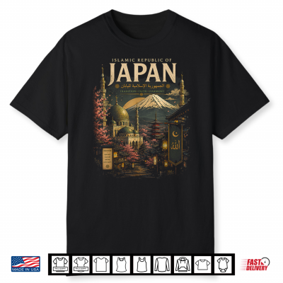 Funny Islamic Republic Of Japan Fictional Travel Humor Shirt