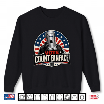 Sweatshirt Vote Count Binface Shirt