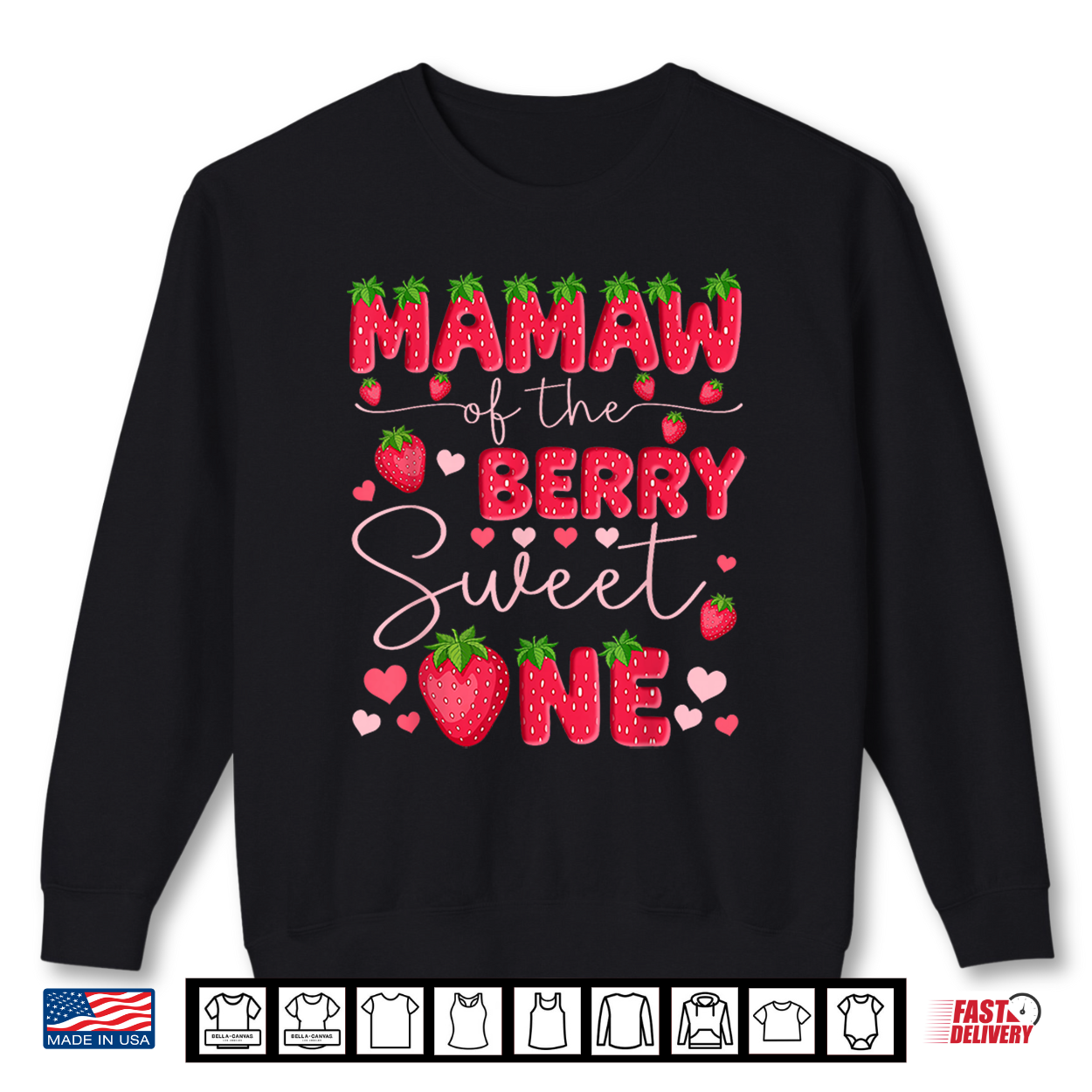 Mamaw Of The Berry Sweet One Strawberry First Birthday Shirt Mamaw Of The Berry Sweet One Strawberry First Birthday Shirt