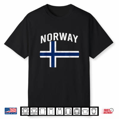 Norway Flag Patriotic Norwegian Pride Shirt