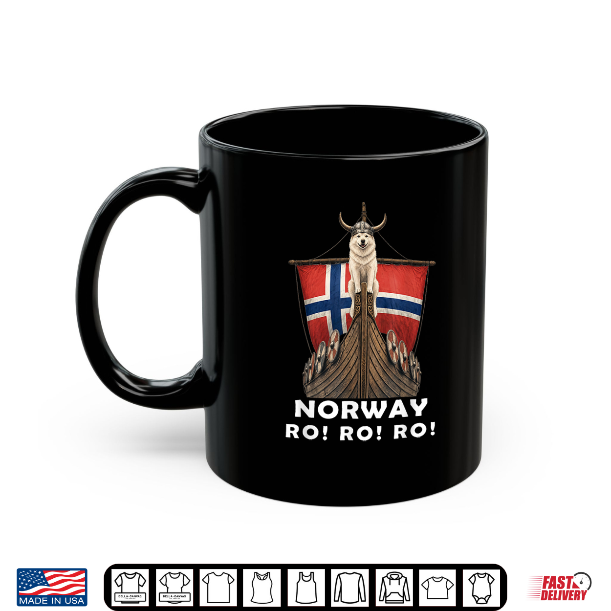 Norway Ro Norwegian Ship Dog Flag Men Women Boys Shirt Norway Ro Norwegian Ship Dog Flag Men Women Boys Shirt