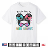 Back To School First Day Bruh Second 2Nd Grade Messy Bun Kid Shirt