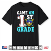 Back To School First 1St Grade Baseball Drip Ice Cream Shirt