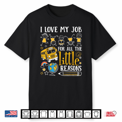 Back To School Funny Bus Driver First Day Of School Shirt
